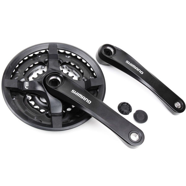 Комплект шатунов Shimano 42/34/24 алюминий Комплект шатунов Shimano 42/34/24 алюминий